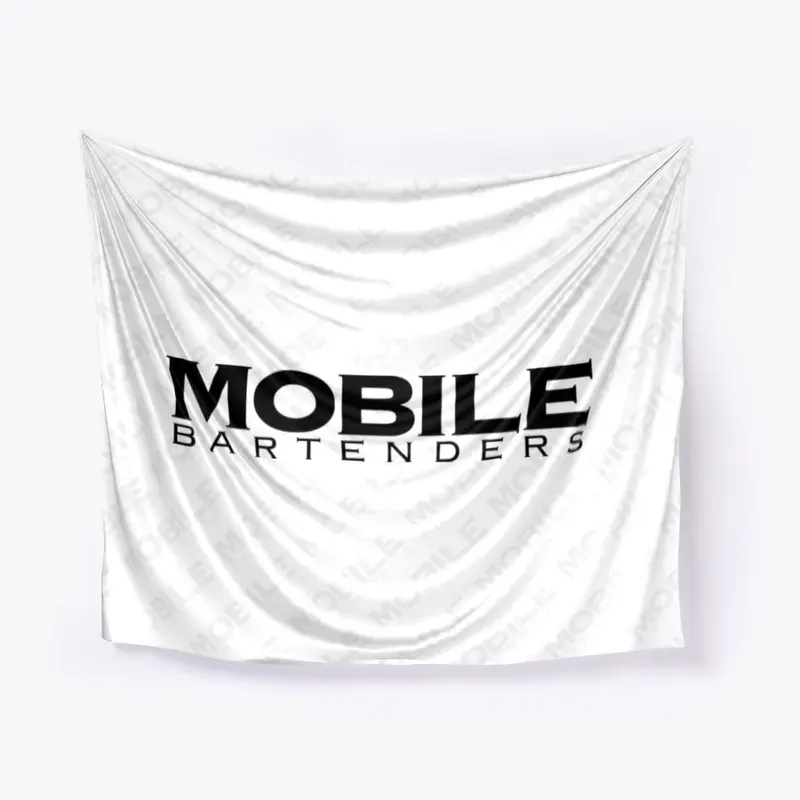 MB White Wall Tapestry